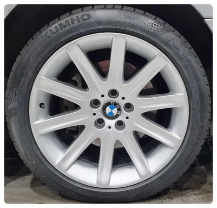 [전주휠복원 첨단타이어] BMW740i 순정18인치->19인치 인치업!(BMW7시리즈 순정복원휠+금호타이어 솔루스 TA71 245/45R19 275/40R19 / 전주