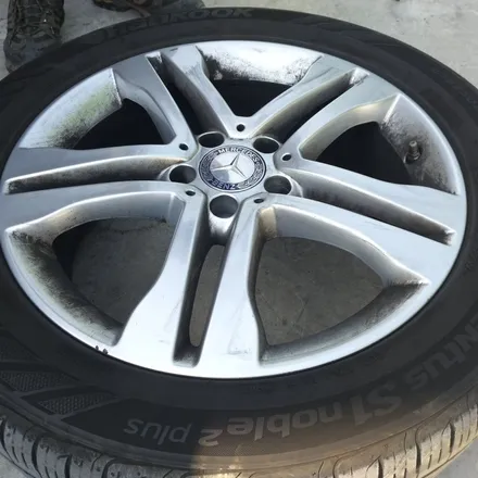 [첨단타이어] 벤츠 GLA200d 순정18인치 휠복원 / 전주