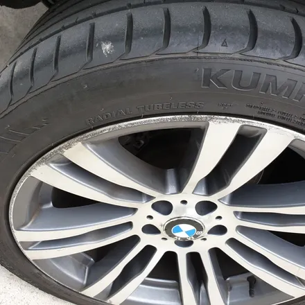 [첨단타이어]BMW X5 20인치 다이아몬드컷팅+휠용접- / 전주