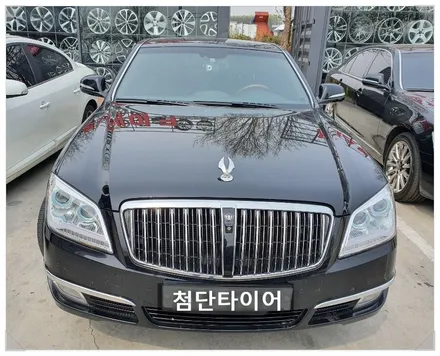 [첨단타이어] 체어맨W CW600 19인치 고스트크롬휠->다이아몬드컷팅휠복원 교체 작업! / 전주