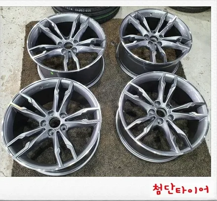 [첨단타이어]BMW520d 순정18인치->19인치 인치업!(신형휠+ 새타이어 조합)전주휠복원,정읍휠 익산휠복원, 김제휠복원, 군산휠복원,남원휠,광주휠,충북충남휠,전남순천휠,대전휠 / 전주