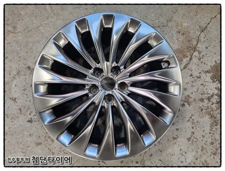 [전주휠복원 첨단타이어]EQ900 순정19인치 복원휠교체+금호타이어 245/45R19+275/40R19 솔루스TA31조합! / 전주
