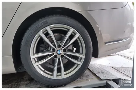 [전주 휠복원 첨단타이어] BMW730d 순정19인치 -BMW7시리즈 647M 19인치 순정휠복원 교체+ 뒤타이어교체 미쉐린 2754019 MXM4+엔진오일교환!정읍익산김제군휠복원 / 전주