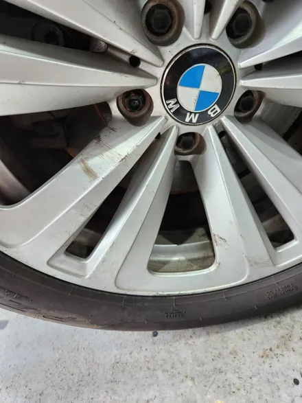[전주김제 휠복원 첨단타이어]BMW 5GT 순정 18인치 휠->19인치 순정 복원휠 + 한국 275/40ZR19 & 245/45ZR19 TA91  타이어 인치업 튜닝 광주 휠복원 / 전주