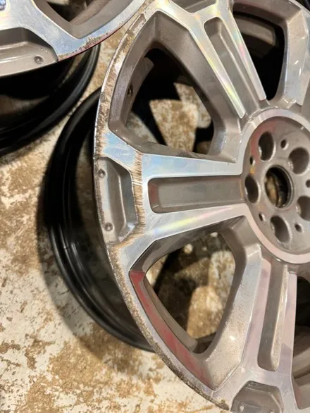 [전주 휠복원 첨단타이어] BMW 미니 컨트리맨 19인치 순정휠 ⇒ 블랙유광으로 휠복원 전주휠타이어,인치업튜닝,브레이크튜닝 광주대전휠복원,서천대천휠복원,정읍김제군산휠복원 / 전주