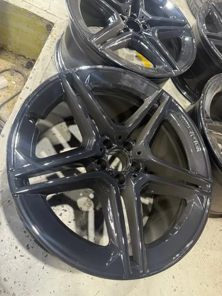 [전주 휠복원 첨단타이어] 벤츠 GLE 순정 21인치 AMG 컷팅휠⇨신형 GLE AMG 21인치 블랙유광 순정 복원휠 김제익산군산휠복원,대전휠복원,광주휠복원,충남충북휠복원,휠타이어 / 전주