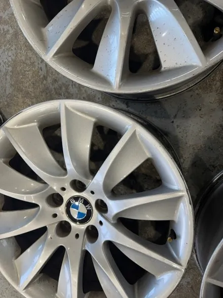 휠복원/수리 첨단타이어] BMW 520d 순정 18인치 터빈 도장휠⇨BMW 441M 순정 18인치 블랙스퍼터링크롬 커스텀복원휠 김제익산군산휠복원,대전광주휠복원,여수목포휠복원 / 전주