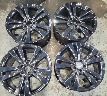[전주 휠복원 첨단타이어] 벤츠 CLS 순정 19인치 마차휠⇨S500 순정 19인치 블랙크롬 커스텀복원휠 김제익산군산휠복원,대전광주휠복원,천안아산휠복원,서천대천휠복원,여수목포휠복원 / 전주