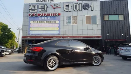 [첨단타이어]  K3 순정휠->BBS사제 18인치 휠장착 작업후기 / 전주