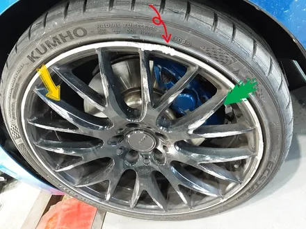 [첨단타이어] BMW 3시리즈 레이즈휠(RAYS) 정품 19인치 휠용접+휠복원 작업후기 / 전주