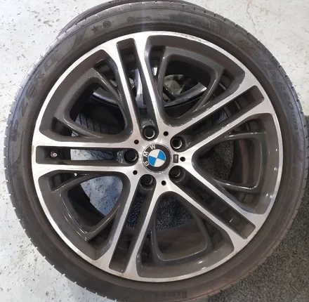 [첨단타이어] BMW X4 정품20인치 다이아몬드컷팅 휠복원 / 전주