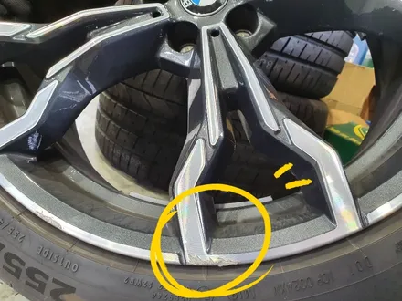 [첨단타이어] BMW X3 순정21인치 다이아몬드컷팅 휠복원 / 전주