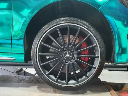 [전주휠복원 첨단타이어] 벤츠 CLA45 AMG 4MATIC  HHO수소 엔진카본크리닝/휠크랙+순정19인치 휠용접=휠복원 작업정읍익산김제군산휠복원,대전휠광주휠,충북충남휠,전주튜닝 / 전주