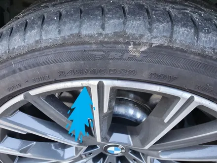 [전주휠복원 첨단타이어] BMW730d(BMW7시리즈) 순정20인치 휠용접+휠복원 작업후기! / 전주