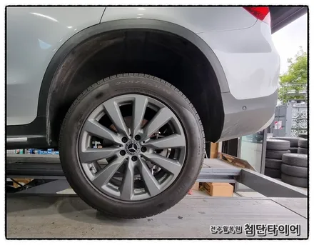 [전주휠복원 첨단타이어] 벤츠GLC350e 순정19인치 휠복원/휠도색 / 전주