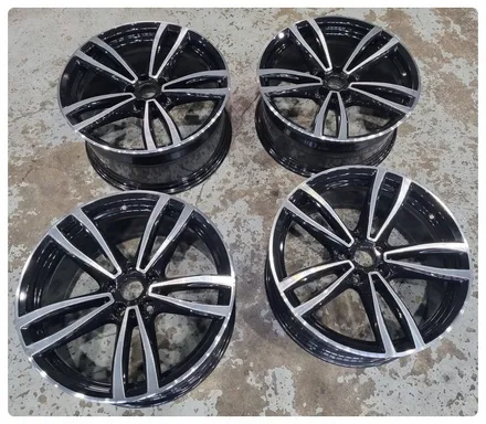 [전주 휠복원 첨단타이어] BMW730d 순정19인치 647M 휠스크래치+휠크랙발생->647M 순정19인치 블랙컷팅 커스텀 복원휠 교체!정읍익산김제휠복원, 군산광주대전휠복원튜닝 / 전주