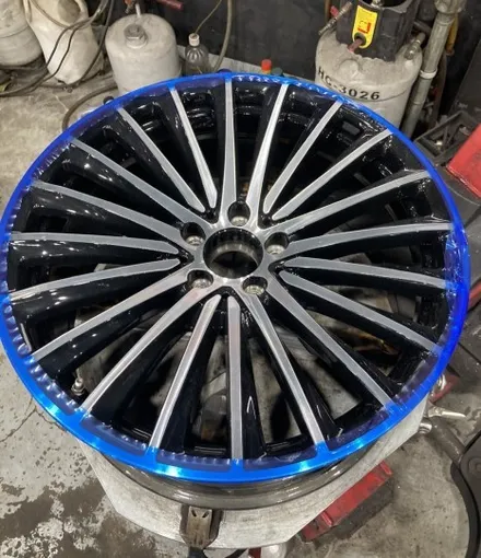 [전주 휠복원 첨단타이어] 벤츠 CLS 300d 19인치 AMG휠 ⇒ CLS 450 20인치 AMG 신형마차휠 인치업 튜닝 김제군산익산휠복원,대전광주휠복원,여수목포휠복원,휠타이어 / 전주