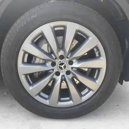[첨단타이어] 벤츠GLC350e 19인치 다크그레이무광 휠복원 / 전주