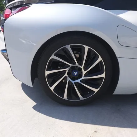 [첨단타이어] BMW I8 순정 다이아몬드컷팅->블랙유광 색상변경 휠복원 전주휠복원,전북휠복원 익산휠복원, 김제휠복원, 군산휠복원, 정읍휠복원, 남원휠복원,전주휠도색,전주휠용접,휠 / 전주