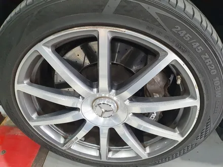 [첨단타이어] 벤츠S63 AMG 순정20인치 다이아몬드컷팅 휠복원- / 전주