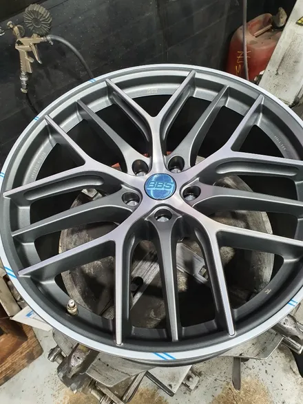 [첨단타이어]  BMW 730d 순정19인치->20인치 BBS 정품휠+ 피넬리 P-ZERO 255/40R20 타이어교체 인치업 작업후기!! / 전주