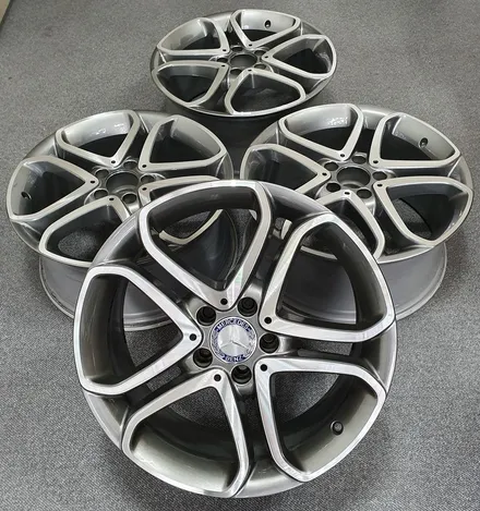 [첨단타이어] 벤츠 E250CDI 순정18인치 ->벤츠E클래스 컷팅휠 교체 작업후기! / 전주
