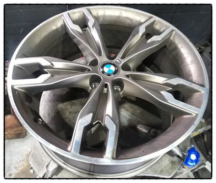 [첨단타이어 ]BMWM550d 정품20인치 다이아몬드컷팅 휠복원- / 전주