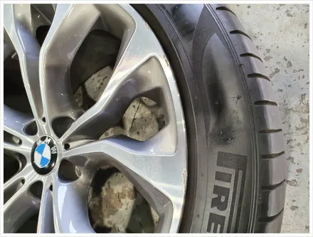 [첨단타이어] BMW X6 정품20인치 다이아몬드컷팅 휠복원 / 전주