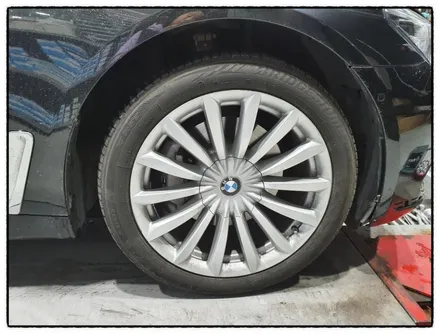 [첨단타이어] BMW 730d 순정19인치 휠복원 / 전주