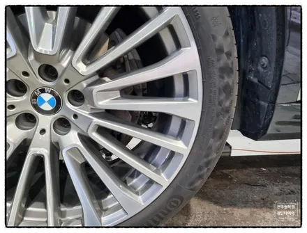 [전주 휠복원 첨단타이어] BMW X7 순정22인치 휠복원+다이아몬드컷팅/휠수리/휠스크래치- / 전주