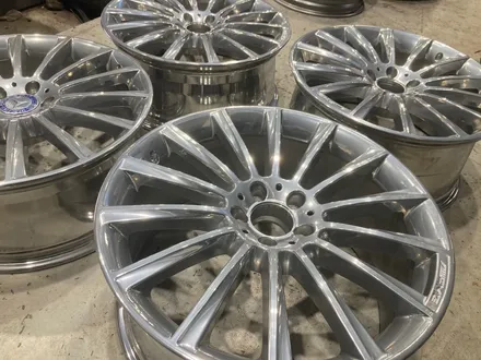 벤츠S클래스 20인치 마차 순정휠⇒20인치 마차 슈퍼크롬 순정휠복원/휠튜닝 군산정읍익산휠복원,충남,충북휠복원,광주대전휠복원,경남경북휠복,여수목포휠복원 / 광주,전주,완주,익산,김제