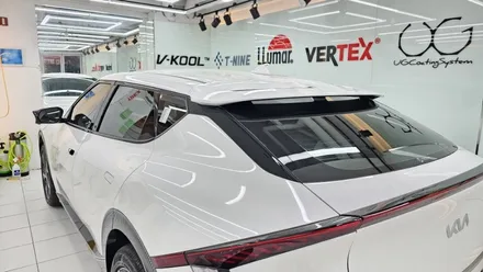 EV6 썬팅 레인보우 V90과 아이나비QXD8000 + 커넥티드 / 서울 은평구 역촌동