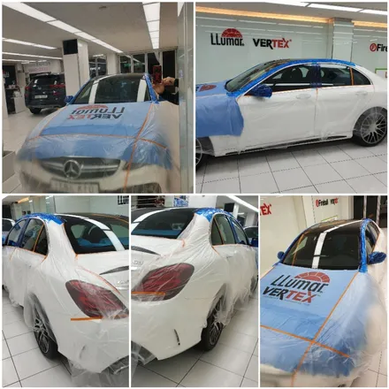 벤츠 C63AMG 루마 버텍스 유리막코팅 파이어볼 / 서울 은평구 역촌동