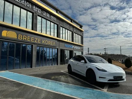 대전 테슬라 모델y 윈드쉴드 시공,전면유리깨짐 미리 보호해요. / 안성, 평택, 오산