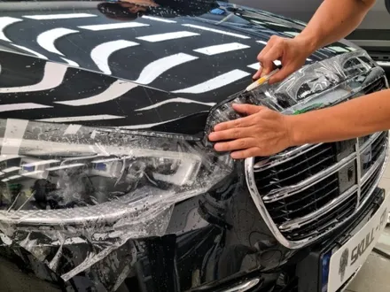 동탄 벤츠 s350d 본넷 ppf시공 / 안성, 평택, 오산