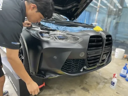 BMW M4  컴페티션 보험처리 무광 PPF 부분 재시공 / 경기 안성 원곡