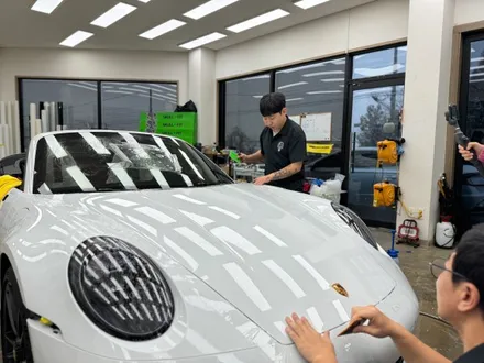 포르쉐 911 GTS 카브리올레 자동차 전체 PPF필름 시공 가격 / 안성, 평택, 오산