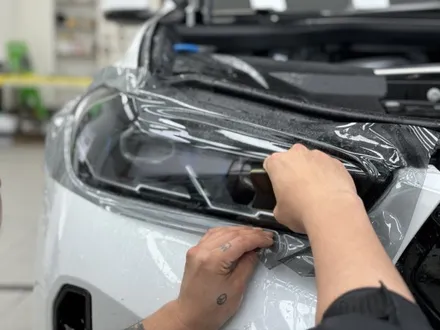 BMW X6 자동차 라이트필름 스모그 PPF시공으로 톤다운 / 안성, 평택, 오산
