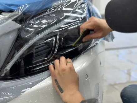벤츠 C63s AMG 스모그 PPF 라이트 필름 시공 / 경기 안성 원곡