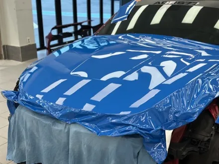 용인랩핑 기존 랩핑 제거 후 다저블루로 스팅어 전체 랩핑 했어요 / 경기 안성 원곡
