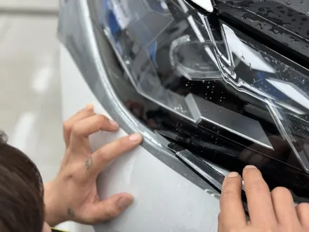 BMW X6 자동차 라이트필름 스모그 PPF시공으로 톤다운 / 안성, 평택, 오산