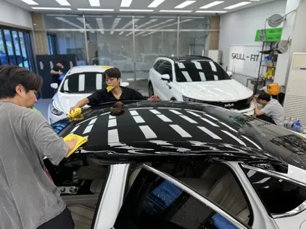 제네시스G80 고광택 루프스킨 필름 가격은? / 경기 안성 원곡