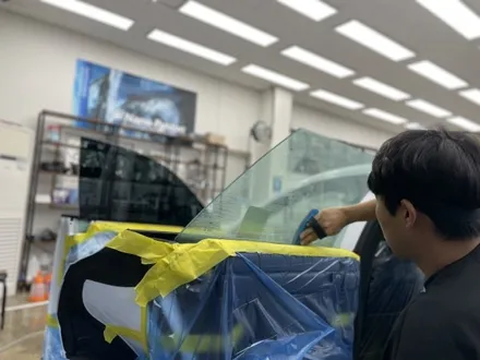 천안 썬팅 신형 그랜저 시공리뷰 , 알맞은 농도는? / 경기 안성 원곡