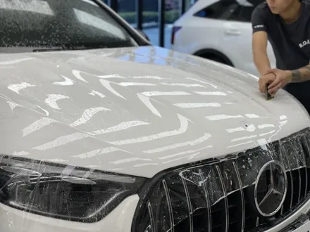 벤츠GLC43amg 본넷 자동차 PPF 필름 종류는 이걸로 / 경기 안성 원곡