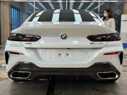 BMW M850i 차량 범퍼 ppf 시공 변색 걱정없는 필름이에요~ / 안성, 평택, 오산