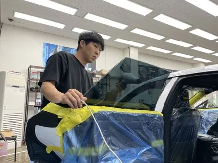 천안 썬팅 신형 그랜저 시공리뷰 , 알맞은 농도는? / 경기 안성 원곡