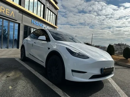 대전 테슬라 모델y 윈드쉴드 시공,전면유리깨짐 미리 보호해요. / 안성, 평택, 오산