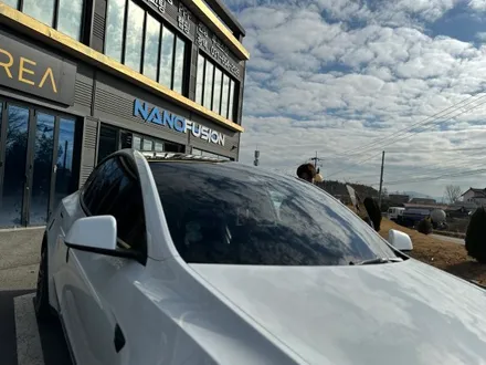 대전 테슬라 모델y 윈드쉴드 시공,전면유리깨짐 미리 보호해요. / 안성, 평택, 오산