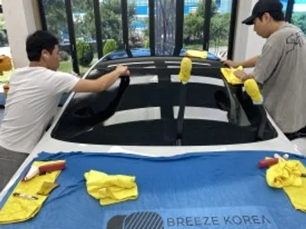 오산 BMW 523d 오너가 감탄한 스컬핏 윈드쉴드 / 경기 안성 원곡