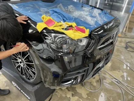 용인 PPF 블랙 도장에 필수 벤츠E 350 전체 시공 / 경기 안성 원곡
